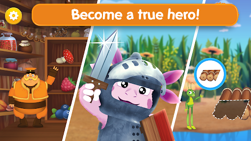 Moonzy Mini Games for Heroes: Kids Games & Luntik - Gameplay image of android game