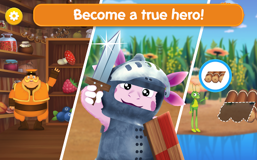 Moonzy Mini Games for Heroes: Kids Games & Luntik - Gameplay image of android game