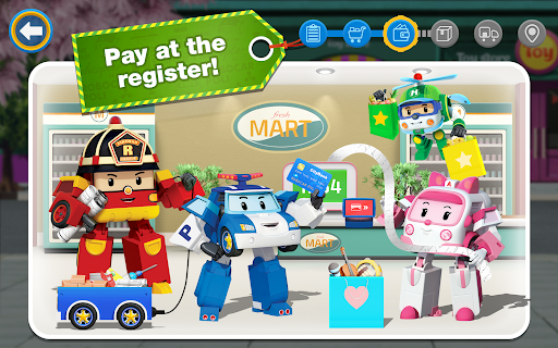 Robocar Poli: Postman Games! - عکس بازی موبایلی اندروید