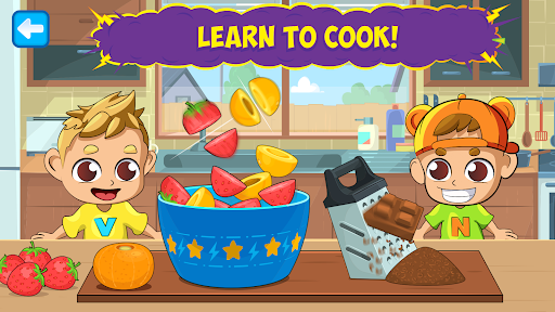 Vlad and Niki: Kids Pizza Game - Image screenshot of android app