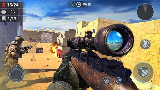 Gun Strike: FPS Shooting Games - Gameplay image of android game