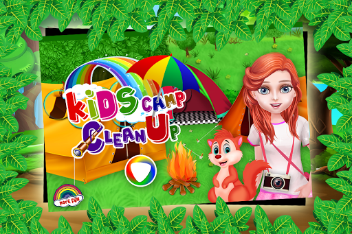Kids Camp Clean Up - Gameplay image of android game