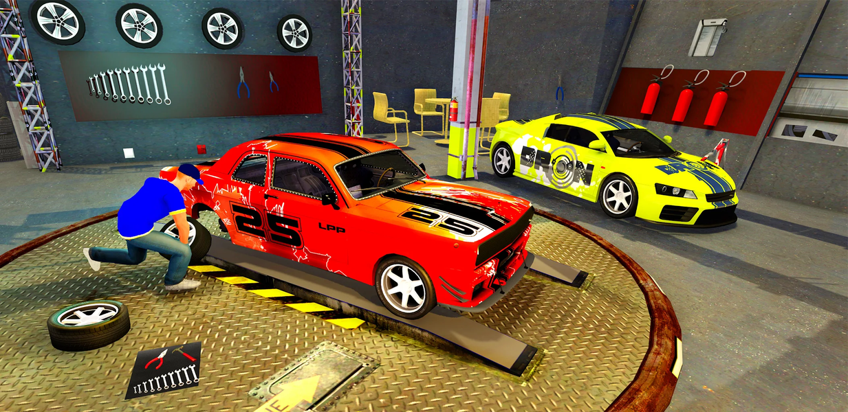 Car Mechanic :Gas Station game - عکس بازی موبایلی اندروید