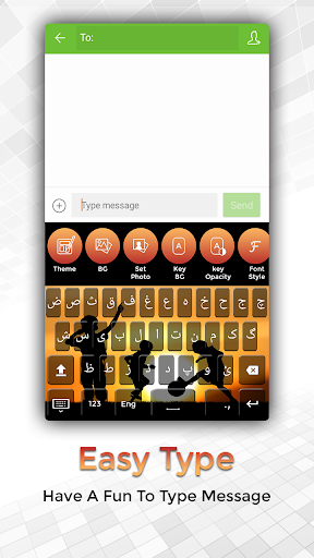 Easy Typing Farsi Keyboard Fonts And Themes - Image screenshot of android app