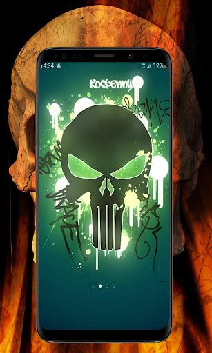 Skull Wallpapers HD - Image screenshot of android app