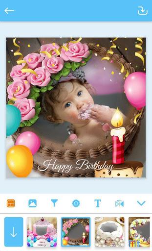 Name Photo On Birthday Cake - Image screenshot of android app