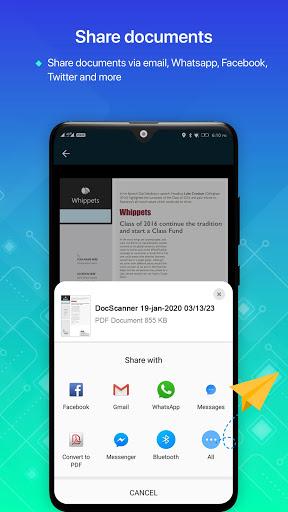 Camera Scanner - PDF Scanner App - عکس برنامه موبایلی اندروید