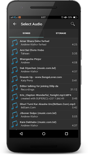 Music Tag Editor - mp۳ tagger - عکس برنامه موبایلی اندروید