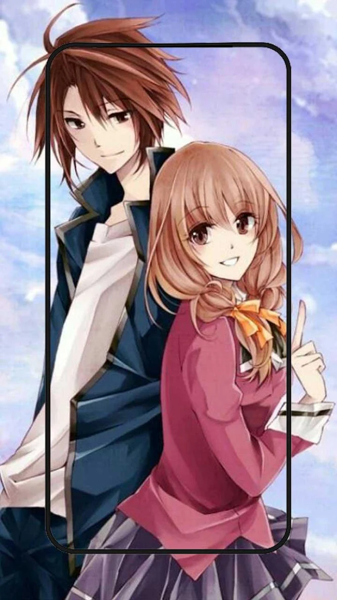 The Cutest Anime Couple Wallpapers  Wallpaper Cave