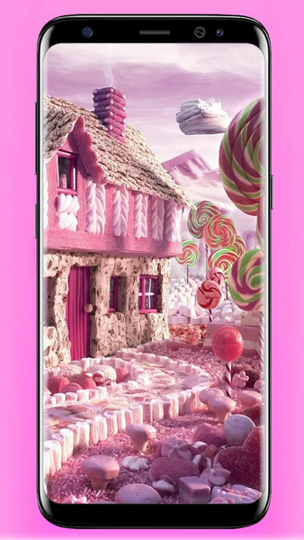 Cute Pink Wallpaper - Image screenshot of android app