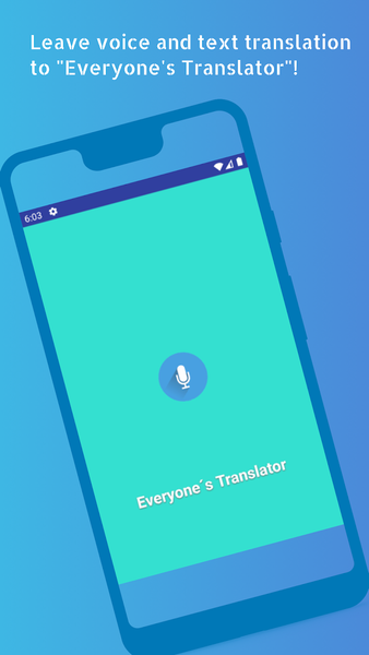 Everyone´s Translator - عکس برنامه موبایلی اندروید