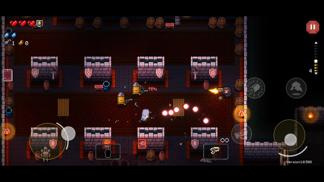 Enter the Gungeon - Gameplay image of android game