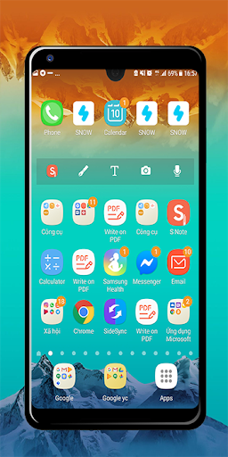 Notch Galaxy - Image screenshot of android app