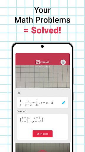 Symbolab: AI Math Solver - Image screenshot of android app