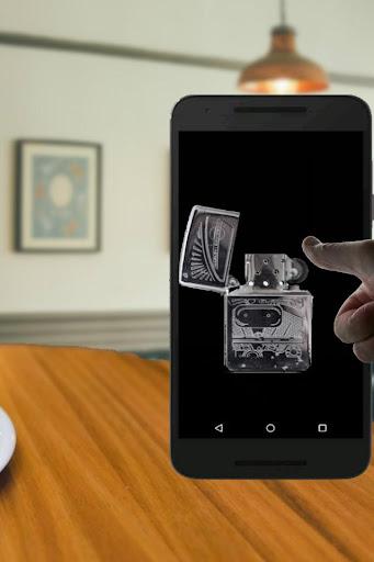 Virtual Lighter Simulator - Image screenshot of android app