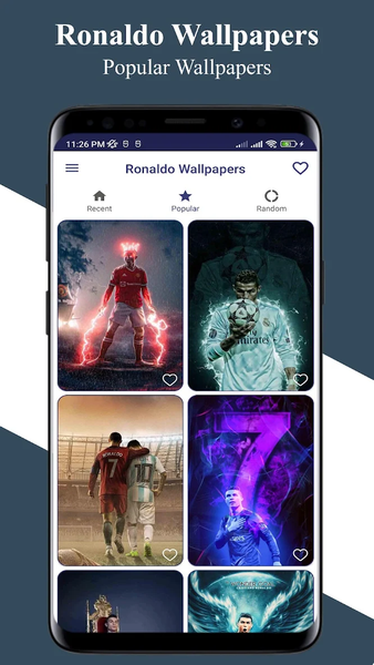 Ronaldo Wallpapers 2024 HD 4K - Image screenshot of android app