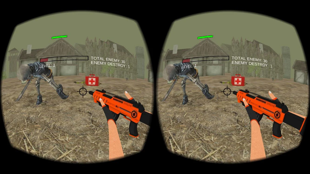 VR Zombies Fighter - عکس بازی موبایلی اندروید