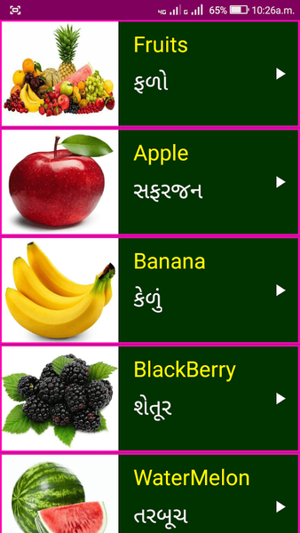 Learn English From Gujarati - عکس برنامه موبایلی اندروید
