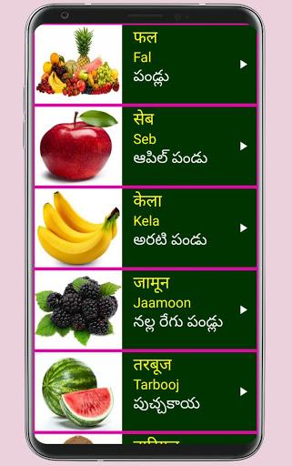 Learn Hindi from Telugu - عکس برنامه موبایلی اندروید