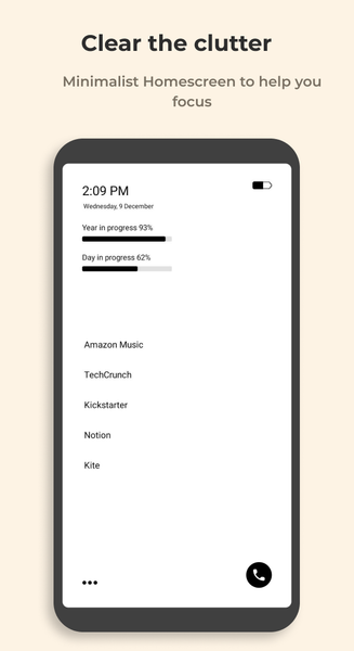 Minimalist Launcher: Detox Now - Image screenshot of android app