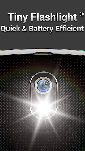 Tiny Flashlight + LED - عکس برنامه موبایلی اندروید
