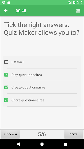 Quiz Maker (Create Quiz /Test) - عکس برنامه موبایلی اندروید