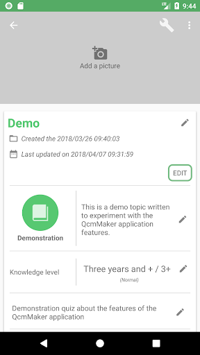 Quiz Maker (Create Quiz /Test) - عکس برنامه موبایلی اندروید
