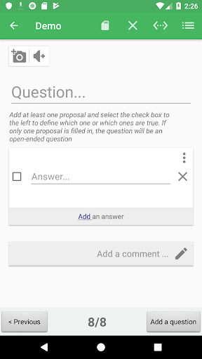 Quiz Maker (Create Quiz /Test) - عکس برنامه موبایلی اندروید