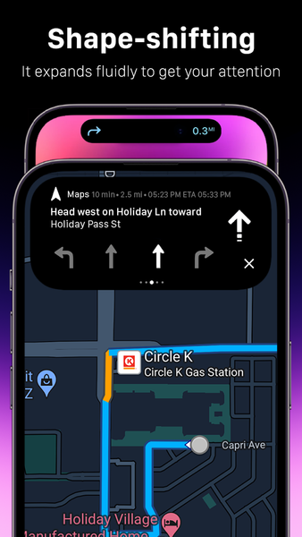 Dynamic Island for iphone ۱۶ - عکس برنامه موبایلی اندروید