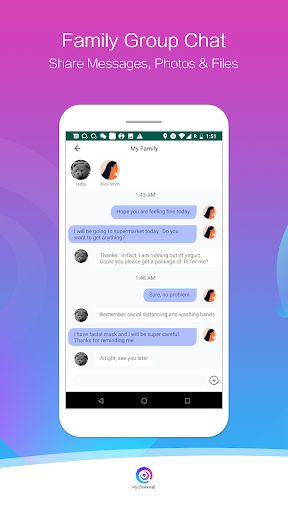 MyDearest - Family Locator - عکس برنامه موبایلی اندروید