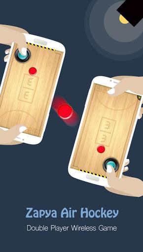 Zapya Air Hockey - هاکی روی میز زاپیا - Gameplay image of android game