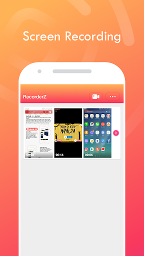 RecorderZ - Screen Recorder by - Image screenshot of android app