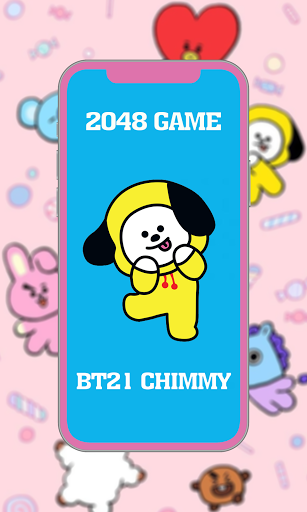 BTS 2048 BT21 Game - Image screenshot of android app