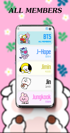 BTS Wallpaper Full HD 2021 - Image screenshot of android app