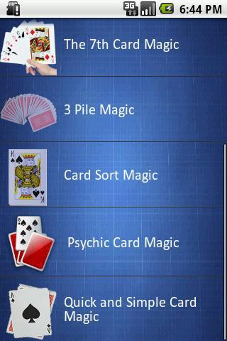 Card Magic Tricks - عکس برنامه موبایلی اندروید