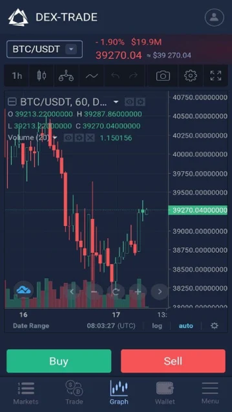 Dex-Trade - Image screenshot of android app