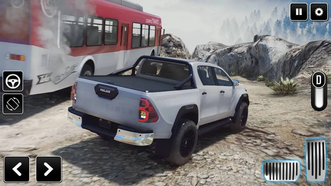Toyota Hilux SUV Simulator - Gameplay image of android game
