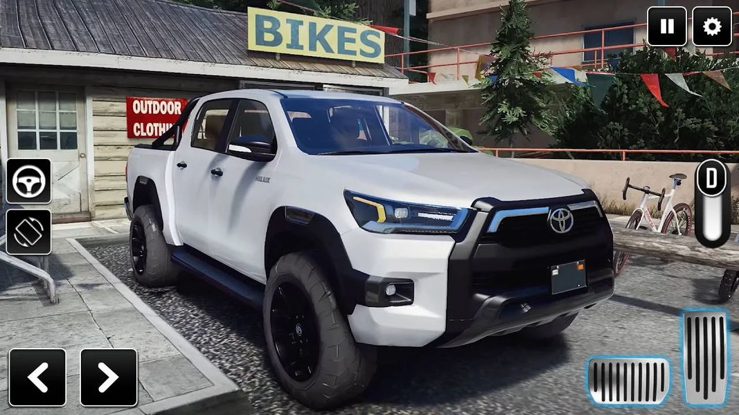 Toyota Hilux SUV Simulator - Gameplay image of android game