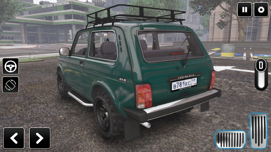 Off-road Russian jeep VAZ Niva - Gameplay image of android game