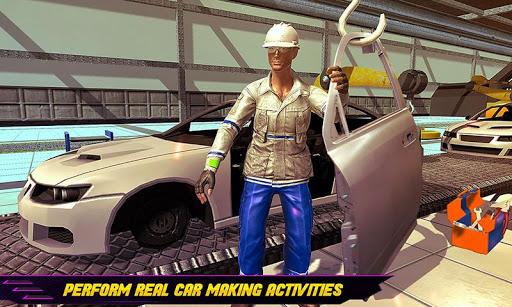 Car Maker Auto Mechanic Car Driving Simulator Game - Image screenshot of android app