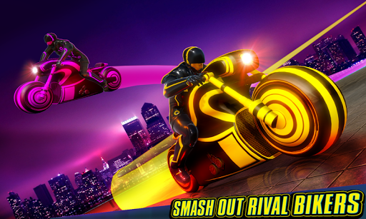 Light Bike Stunt Racing Game - عکس برنامه موبایلی اندروید