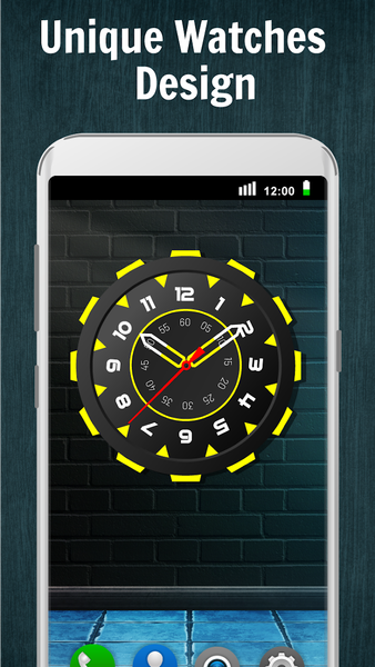 Analog Clock Live Wallpaper 2020 4K Backgrounds HD - Image screenshot of android app