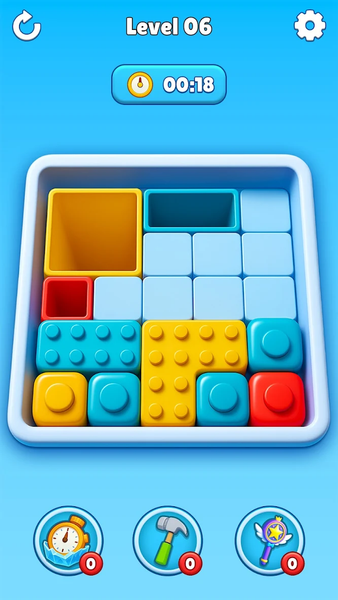 Block Drop 3D : Block Jam - Gameplay image of android game