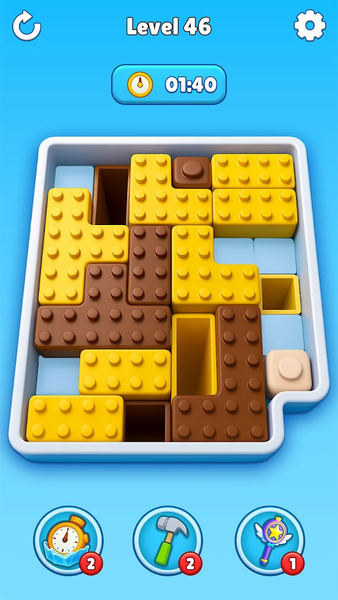 Block Drop 3D : Block Jam - Gameplay image of android game