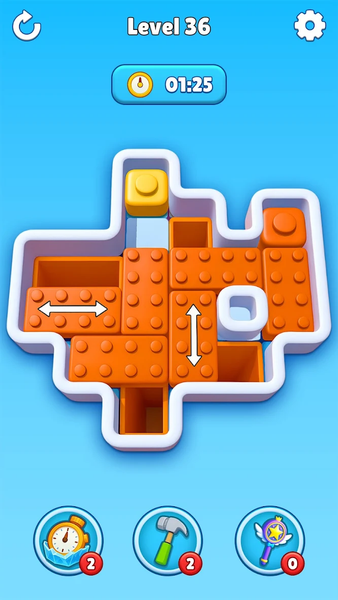 Block Drop 3D : Block Jam - Gameplay image of android game