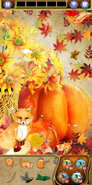 Hidden Object - Autumn Garden - عکس بازی موبایلی اندروید