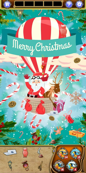 Hidden Object Christmas Tiding - عکس بازی موبایلی اندروید