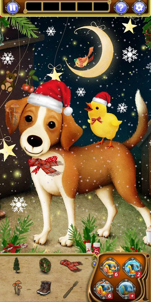 Hidden Object Christmas Tiding - عکس بازی موبایلی اندروید