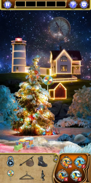 Hidden Object: Xmas Tree Magic - عکس بازی موبایلی اندروید
