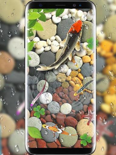 Fish Live Wallpaper Aquarium - عکس برنامه موبایلی اندروید